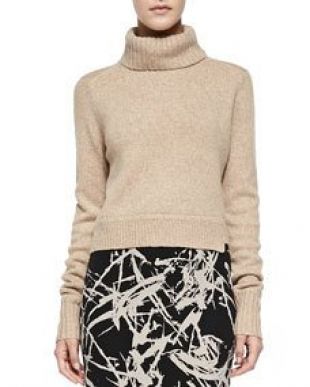 A.L.C. Tevin Cropped Turtleneck Sweater