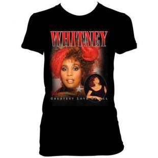 Whitney Houston Greates Love of All Homage Jr's T-Shirt