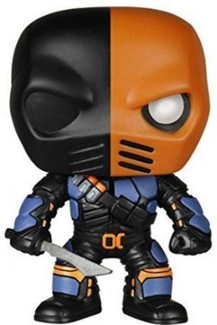 The figurine Funko Pop! Deathstroke in Arrow of Modzii in his