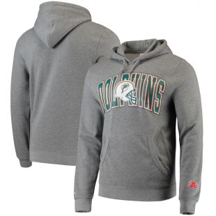 sweat-shirt à capuche Miami Dolphins Mitchell and ness
