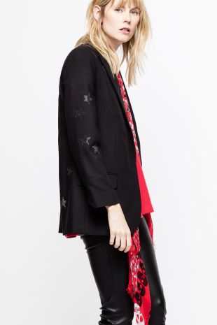 Veste à etoiles