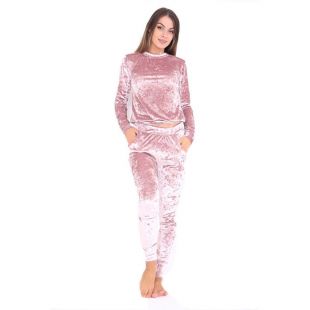 2019 2016 Slim Elegant Women Rompers Jumpsuit Winter Velvet Two Pieces Outfits Bodysuit Long Sleeve Plus Size Sexy Bodycon Playsuit  From Biostown, $20.71 | DHgate.Com