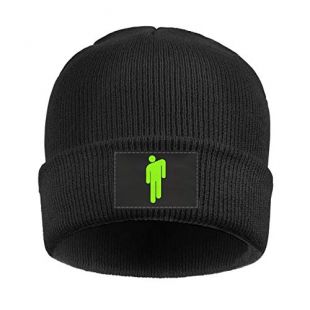 HOPAPALA Billie-Eilish- Wool Cuffed Plain Beanie Warm Winter Hats Watch Skull Cap for Men Women
