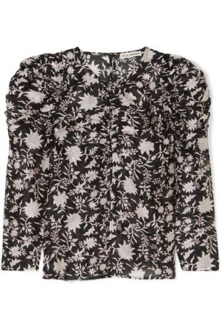 Ulla johnson discount posey floral blouse