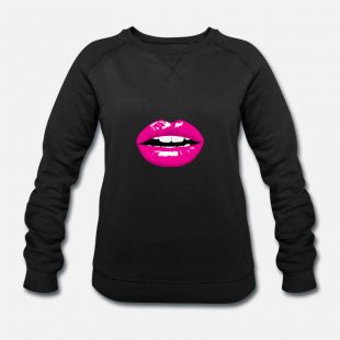 bouche Sweat shirt bio Femme