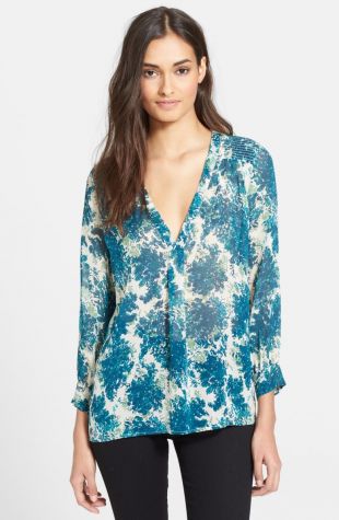 Joie - 'Aceline' Print Silk Shirt | Nordstrom