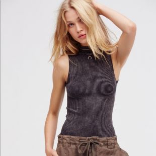 Free People No Looking Back Washed Cami