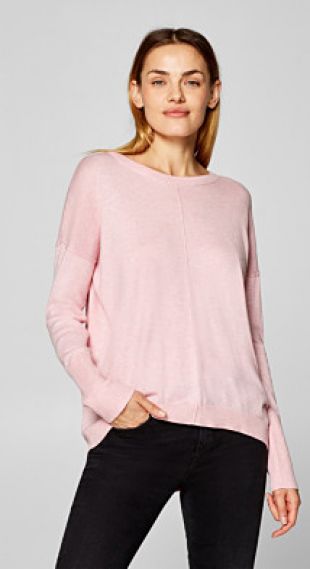 Pull over oversize à teneur en coton biologique