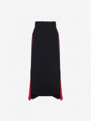 Alexander McQueen Military Midi Skirt