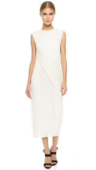 Beaded Drape Dress | SHOPBOP