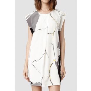 Silk Anais Torn Dress