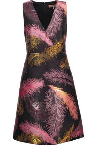 EMILIO PUCCI★素敵！JACQUARD FEATHER PRINT V-NECK DRESS EMILIO PUCCI Spring Summer 2006 Halter Neck Top | eBay
