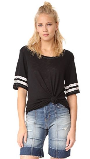 Splendid Roller Rugby Stripe Tee
