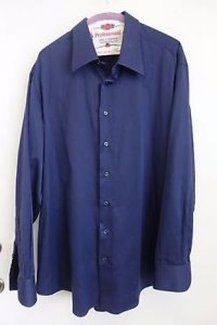 chemise bleue castle