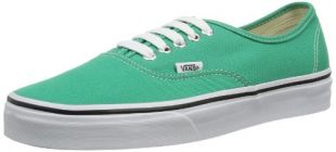 Vans U Authentic - Baskets Mode Mixte Adulte - Vert (Emerald/True White) - 37 EU