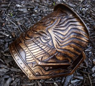 Loki Pauldron - Avengers Movie Costume Armor