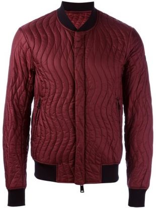 ARMANI JEANS - veste bomber matelassée