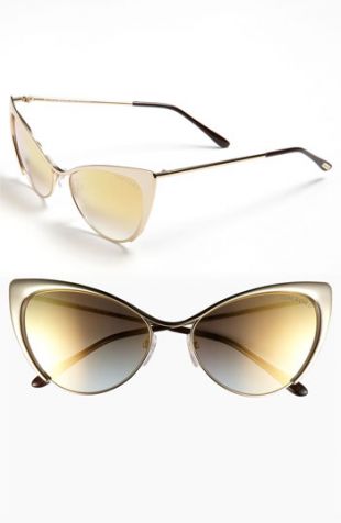 Tom Ford 'Nastasya' 56mm Sunglasses Rose Gold One Size
