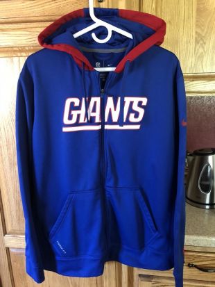 new york giants blue hoodie