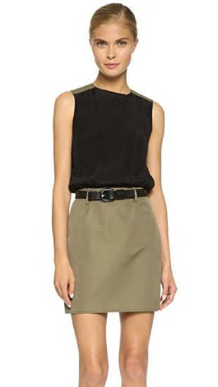 Two Tone Shirtdress