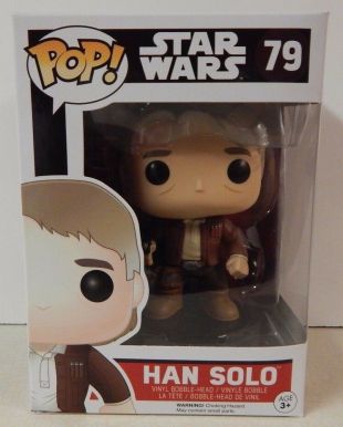 Funko Pop - Funko POP! Star Wars Han Solo #79 Harrison Ford MIB!! The ...