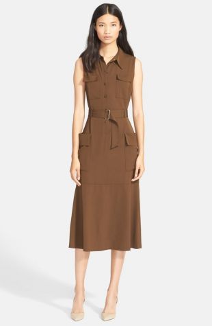 Hayden' Sleeveless Crepe Dress