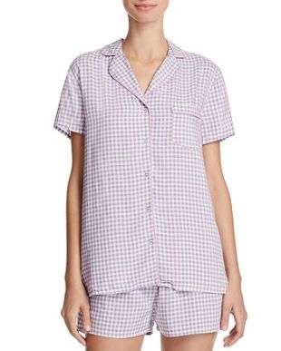 Gingham Classic Short Pajama Set
