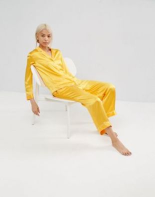 ASOS WHITE - ASOS WHITE 100% Silk Pyjamas at asos.com