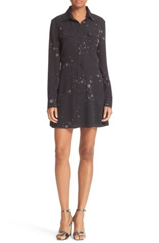 Pedro Print Silk Dress