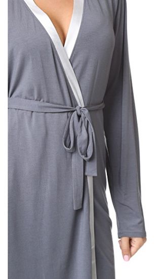 Underwear Essentials with Satin Short Robe | SHOPBOP