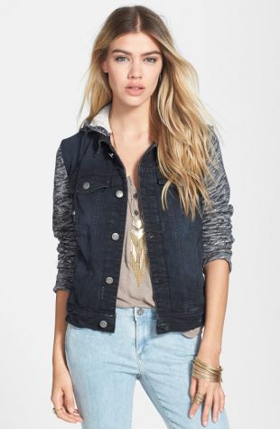 Denim & Knit Jacket