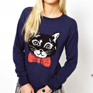 Clive the Cat Sweater