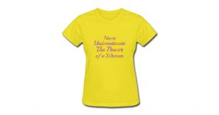 Never Underestimate The Power of a Woman - Womens T-Shirt