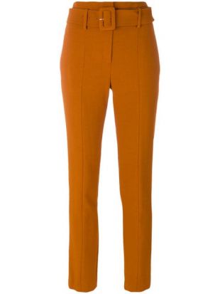 Theory cigarette belted trousers