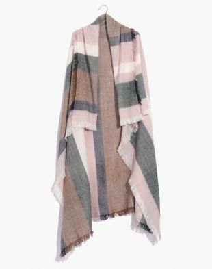Madewell Band Stripe Blanket Scarf
