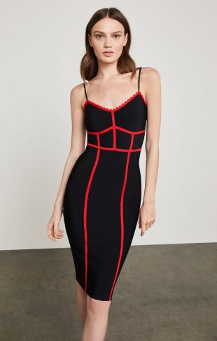 Bcbgmaxazria Strappy Bodycon Dress worn by Mariana Adams Foster