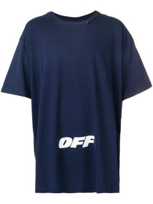 Off White t-shirt Oversize à Logo Imprimé