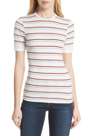 70s Stripe Fitted Tee