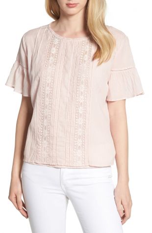 Cotton Lace Blouse
