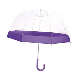 ENTRE TEMPS Parapluie Dôme Enfant Parapluie Canne, 54 cm, Rouge/Turquoise/Rose/Violet
