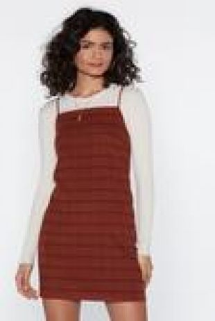 Just a Check Mini Dress