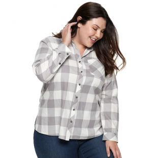 kohls - Essential Supersoft Flannel Shirt