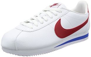 cortez blanche cuir