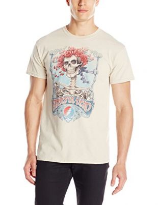 Liquid Blue Men's Big Bertha T-Shirt, Cream, Medium