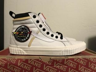 Vans X NASA Space Voyager Sk8 Hi 46 MTE DX True White