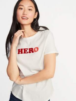 Old Navy EveryWear Women's Day-Graphic Tee for Women