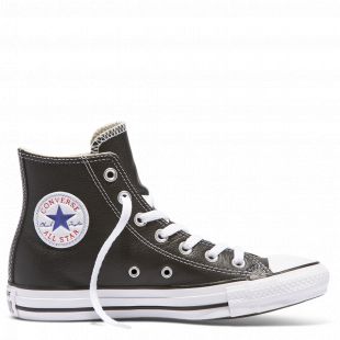 Converse Chuck Taylor Hi top Leather in black