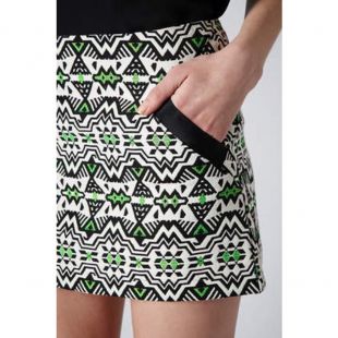 Jacquard  Pelmet Skirt