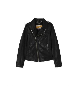 Schott Blouson en cuir d'agneau