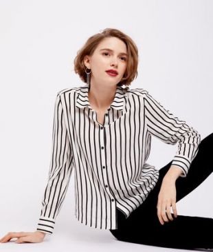 Chemise à rayures